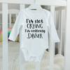 Baby Bodysuit Onesie Im Not Crying Ordering Food Long Sleeves