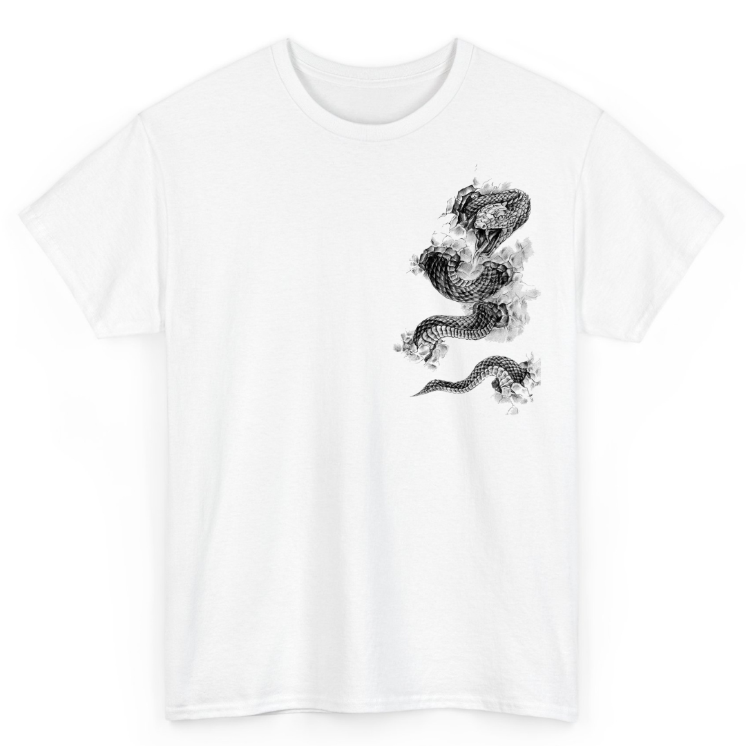 T Shirt Printed Snake