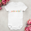 Baby Bodysuit Onesie Printed Wild Child