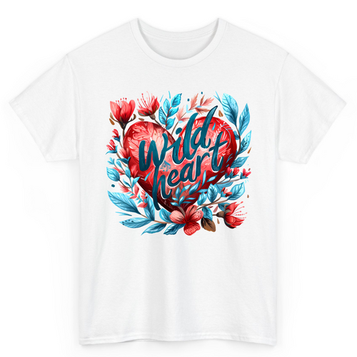 T Shirt Printed Wild Heart