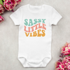 Baby Bodysuit Onesie Printed Sassy Little Vibes