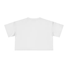 Load image into Gallery viewer, Cropped White T Shirt Printed Cat Paws
