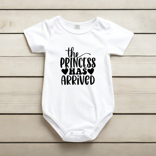 Baby Bodysuit Onesie Printed The Princess Has Arrived