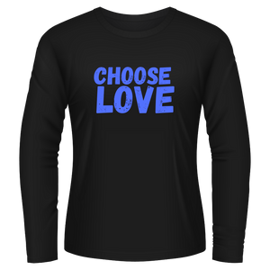 Black Tshirt Long Sleeves Choose Love