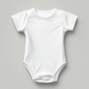 Custom Design Baby Bodysuit Onesie Half Sleeves