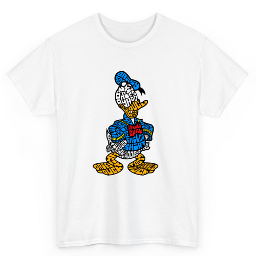 T Shirt Printed Donald Duck