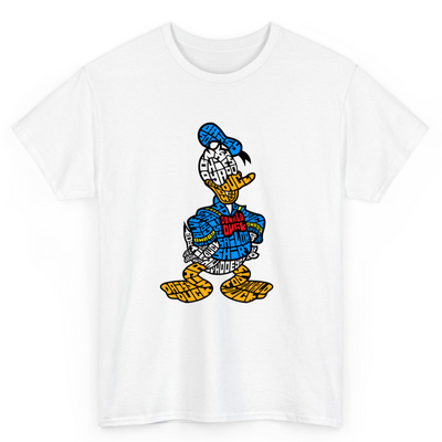 T Shirt Printed Donald Duck