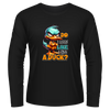 Black Tshirt Long Sleeves Printed Give A Duck