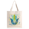 Khamsa Hand Printed Tote Bag