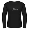 Black Tshirt Long Sleeves Ma3lesh Sorry Arabic