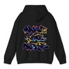 Black Hoodie Printed Make Some Noise