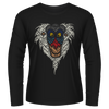 Black Tshirt Long Sleeves Printed Rafiki