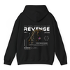 Black Hoodie Printed Revenge