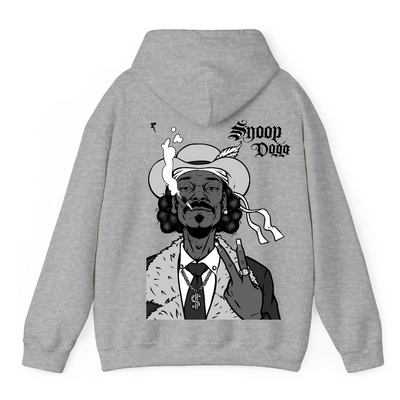 Heather Grey Hoodie Snoop Dogg