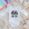 Baby Bodysuit Onesie Aint No Mama Long Sleeves