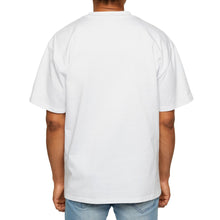 Load image into Gallery viewer, OVERSIZE White Half Sleeves Tshirt Printed Ma3lesh

