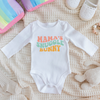 Baby Bodysuit Onesie Mama Snuggle Bunny Long Sleeves