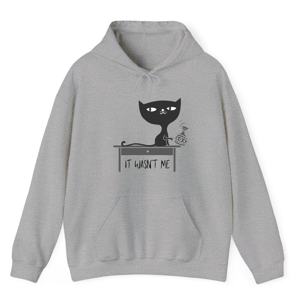 It Wasnt Me Cat Hoodie 