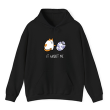 Load image into Gallery viewer, Black Hoodie Printed It Wasnt Me Two
