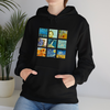 Black Hoodie Printed Van Gogh