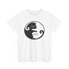 T Shirt Printed Cat Ying Yang