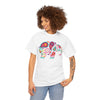 T Shirt Printed Elephant Paisley