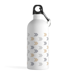 Geometric Arrow Pattern Printed Bottle