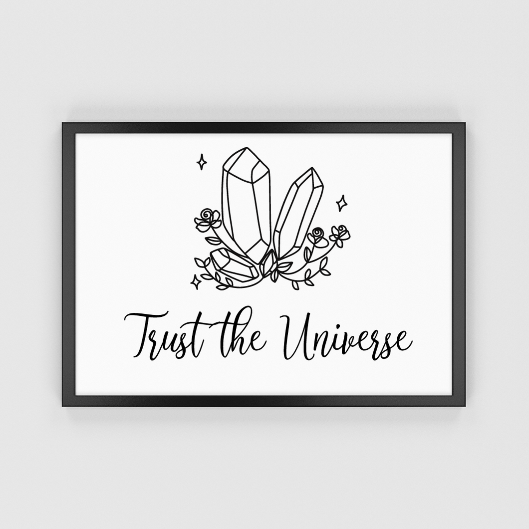 Trust The Universe Wall Art
