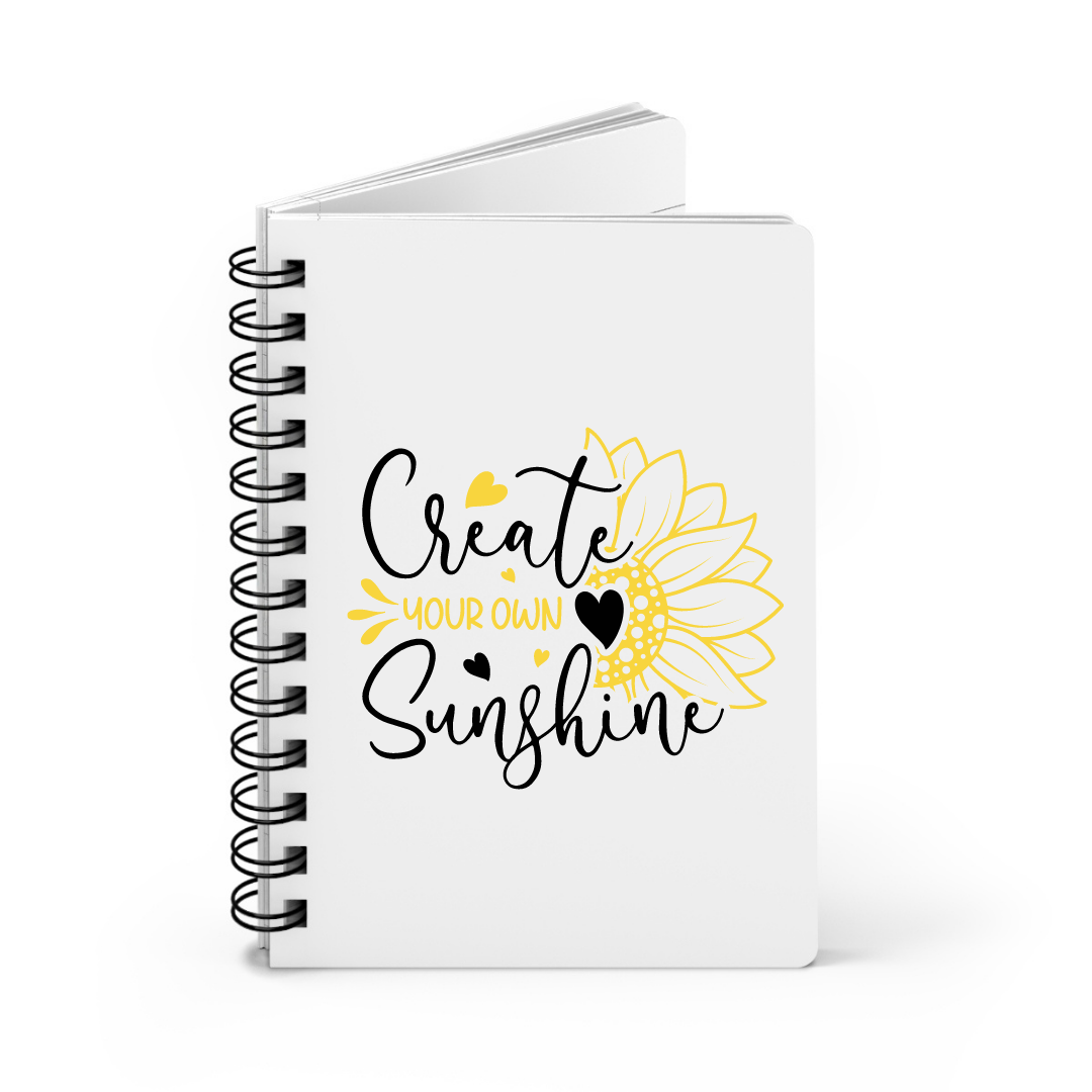 Create Your Own Sunshine Notebook
