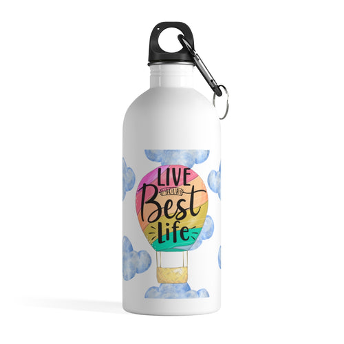 Live Your Best Life Printed Bottle