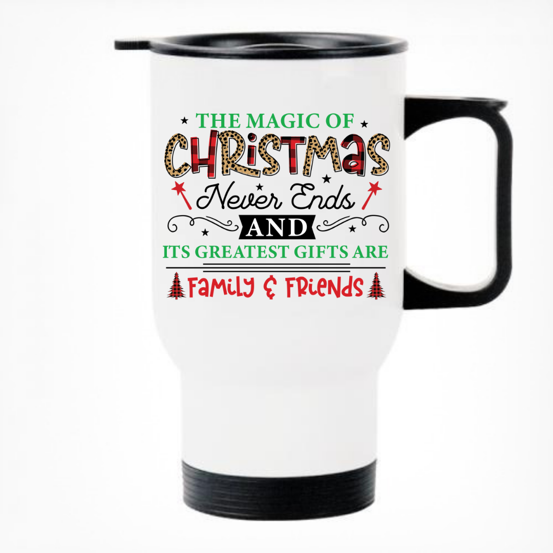 The Magic of Christmas Printed Thermal Mug
