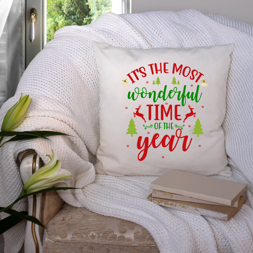 It's The Most Wonderful Time Of The Year Cushion