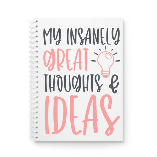 Great Ideas Printed Notebook