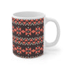 Abstract Geometric Printed Coffee Mug