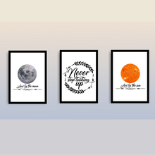 Load image into Gallery viewer, Moon &amp; Sun Set of 3
