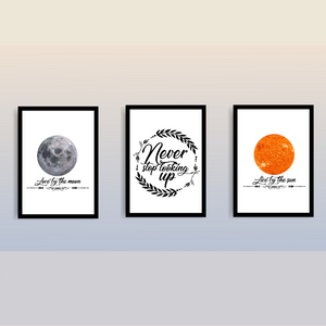 Moon & Sun Set of 3