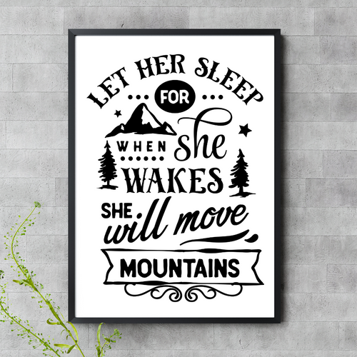 She Will Move Mountains