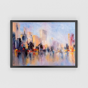 Abstract Skyline Printed Wall Art