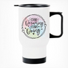 Stop Dreaming Start Doing Printed Travel Mug