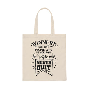 Winners Printed Tote Bag