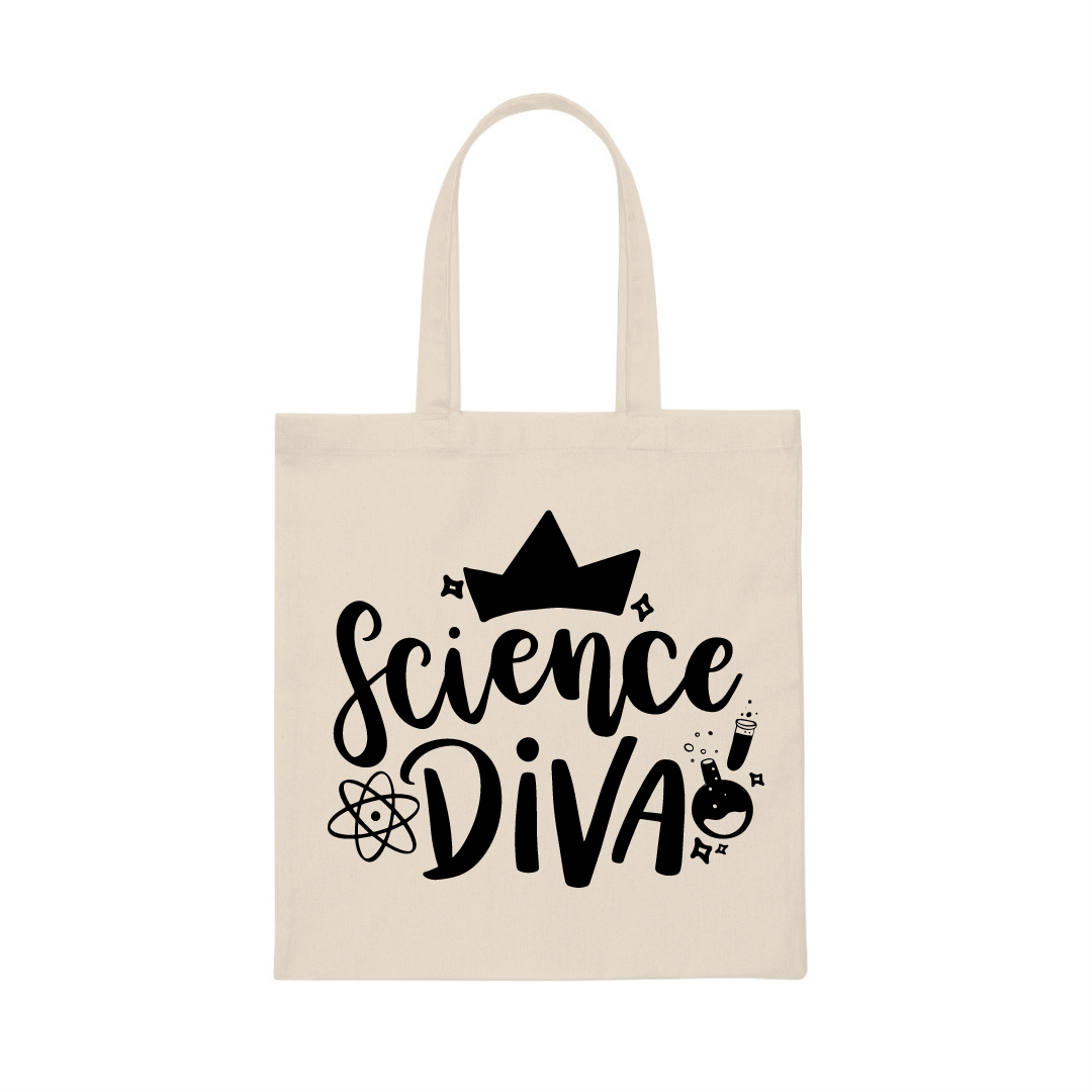Science Diva Tote Bag
