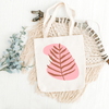 Abstract Leaf Tote Bag