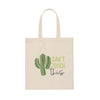 Can't Touch This Cactus Printed Tote Bag