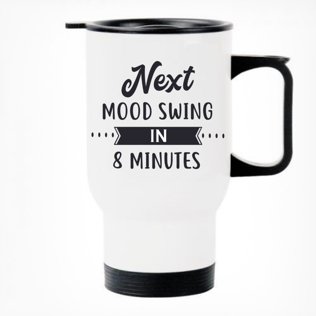 Next Mood Swing Printed Thermal Travel Mug
