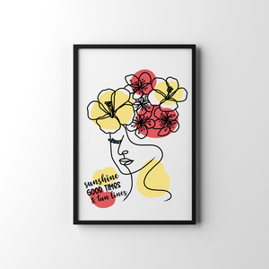 Sunshine Good Times Wall Art