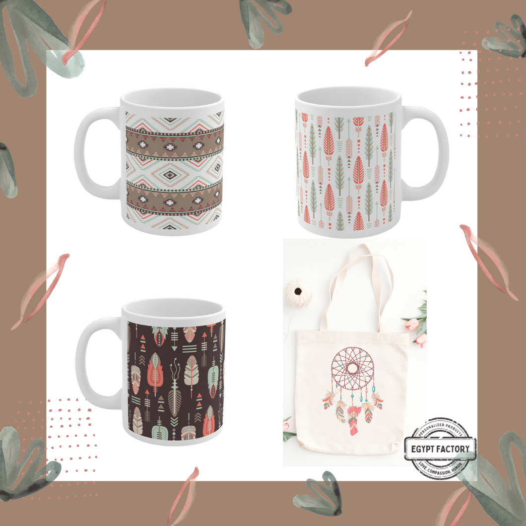 Aztec Feathers Bundle
