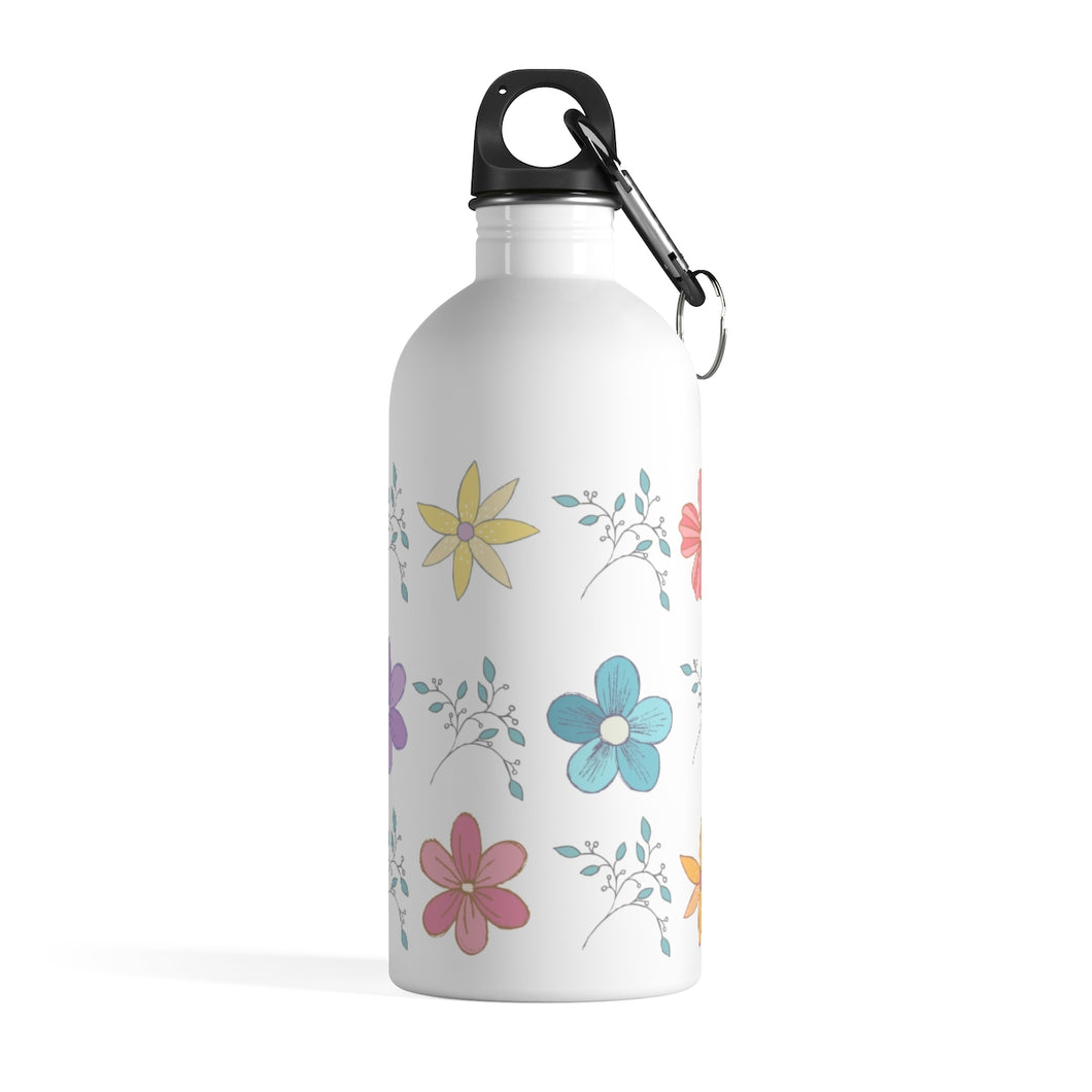 Flower Pattern Printed Bottle