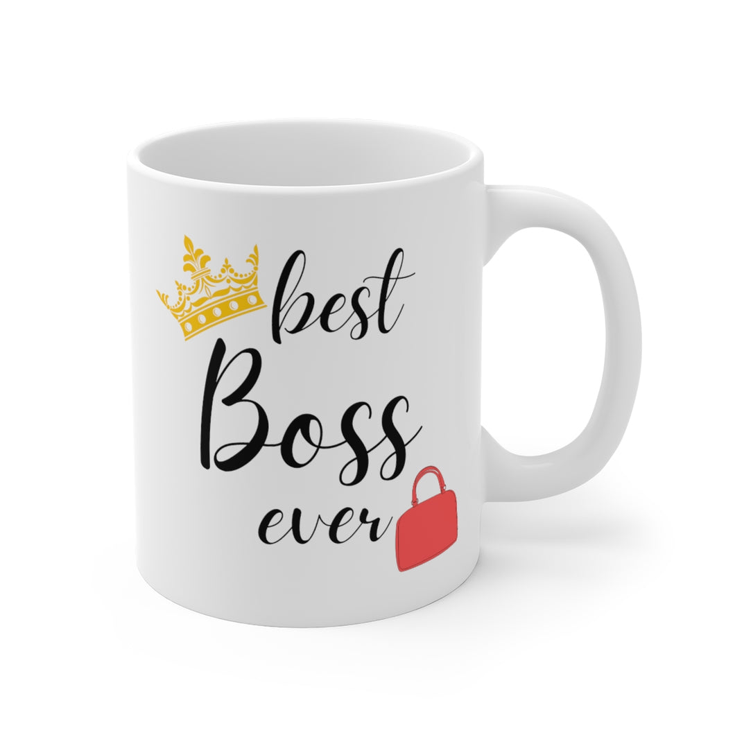 Best Boss Ever (Red Purse)