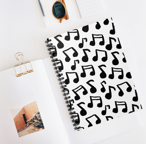 Music Notes Notebook