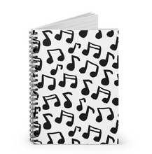 Load image into Gallery viewer, Music Notes Notebook
